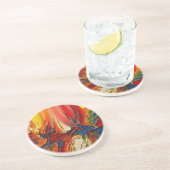 抽象芸術 コースター (側面)