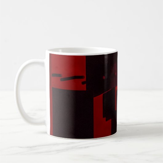 抽象芸術 コーヒーマグカップ (左)