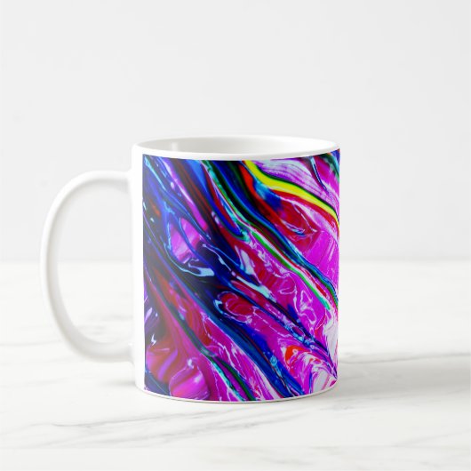 抽象芸術 コーヒーマグカップ (左)
