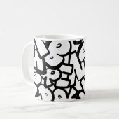 抽象芸術 コーヒーマグカップ (正面左)