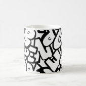 抽象芸術 コーヒーマグカップ (中央)