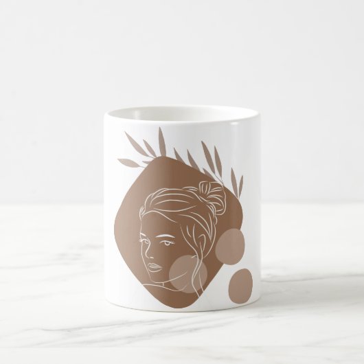 抽象芸術 コーヒーマグカップ (中央)