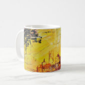 抽象芸術 コーヒーマグカップ (正面左)