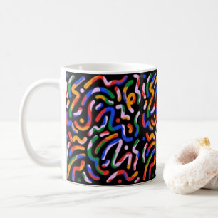 抽象芸術 コーヒーマグカップ