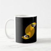 抽象芸術 コーヒーマグカップ (左)