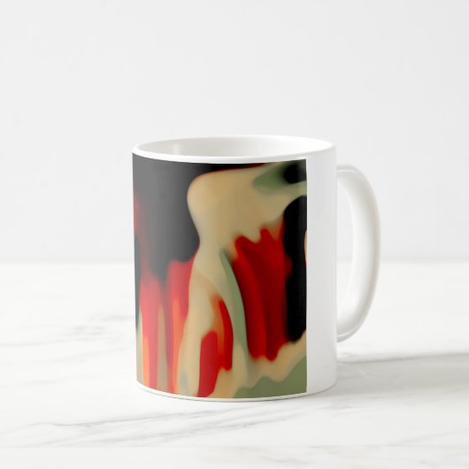 抽象芸術 コーヒーマグカップ (正面右)