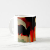 抽象芸術 コーヒーマグカップ (正面左)