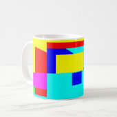 抽象芸術 コーヒーマグカップ (正面左)