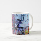 抽象芸術 コーヒーマグカップ (正面右)