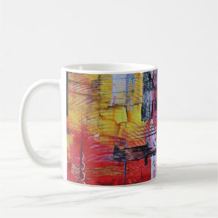 抽象芸術 コーヒーマグカップ