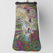 抽象芸術 ゴルフヘッドカバー (回転90)