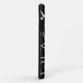 抽象芸術 ゴールデン クモの巣 Case-Mate iPhoneケース (裏面/右)