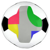 抽象芸術 サッカーボール (回転)