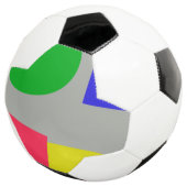 抽象芸術 サッカーボール (3/4)