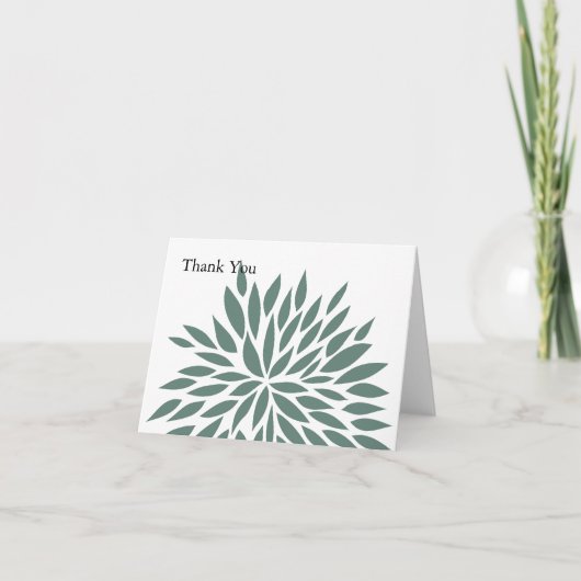 抽象芸術 サンキューカード (正面)