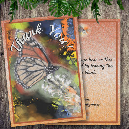 抽象芸術 サンキューカード