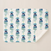 抽象芸術 シェルパブランケット (正面(横))