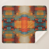 抽象芸術 シェルパブランケット (正面(横))