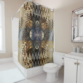 抽象芸術 シャワーカーテン (インサイチュ)