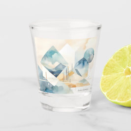 抽象芸術 ショットグラス