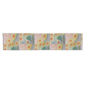 抽象芸術 ショートテーブルランナー (横)