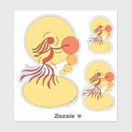 抽象芸術 シール