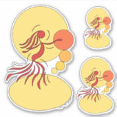 抽象芸術 シール (正面)