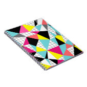 抽象芸術、ジオメトリック数々の、カラー、ポリゴン ノートブック (右側)