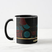 抽象芸術 ジオメトリック コーヒーマグ マグカップ (左)