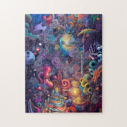 抽象芸術 ジグソーパズル (縦)