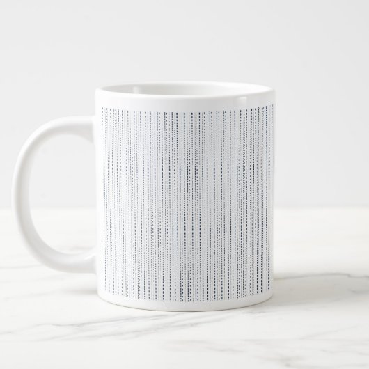 抽象芸術 ジャンボコーヒーマグカップ (左)