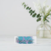 抽象芸術 スキニー名刺 (スタンド正面)