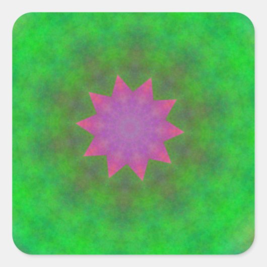 抽象芸術 スクエアシール (正面)