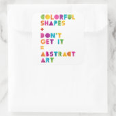 抽象芸術 スクエアシール (バッグ)