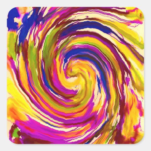 抽象芸術 スクエアシール (正面)