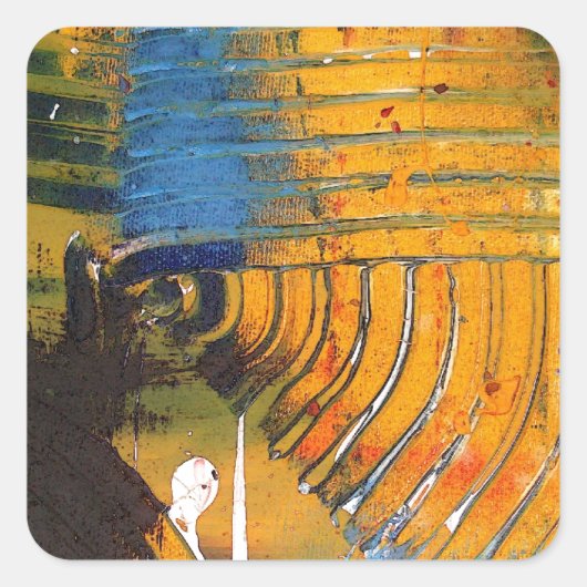 抽象芸術 スクエアシール (正面)