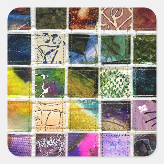 抽象芸術 スクエアシール (正面)