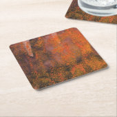 抽象芸術 スクエアペーパーコースター (アングル)