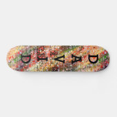 抽象芸術 スケートボード (横)
