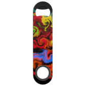 抽象芸術 スピード栓抜き (裏面)