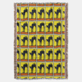 抽象芸術 スローブランケット (正面縦)