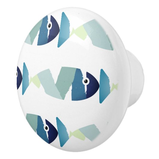 抽象芸術 セラミックノブ (右)