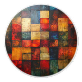 抽象芸術 セラミックノブ