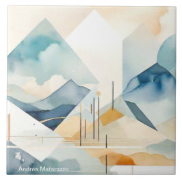 抽象芸術 タイル