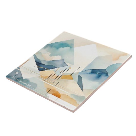 抽象芸術 タイル (側面)