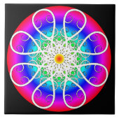 抽象芸術 タイル (正面)