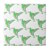 抽象芸術 タイル (正面)