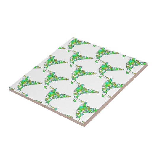 抽象芸術 タイル (側面)