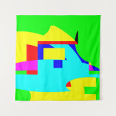 抽象芸術 タペストリー (正面)