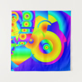 抽象芸術 タペストリー (正面(横))